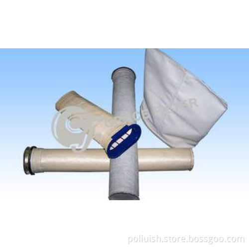 100% Ptfe Needled Felt Acrylic Filter Bag For Waste Inciner